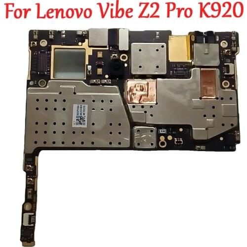 Original Tested Full Work Motherboard Logic Circuit Electronic Panel For Lenovo Vibe Z2 Pro K920