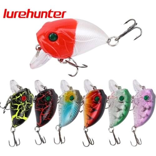 7pcs/lot Wobblers Quality Crankbait Simulation Fishing Lure 4.5cm/8g Jerkbait Floating Hard Bait Bass Carp Pesca Fishing Tackle