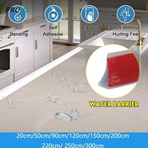 Bathroom Water Stopper Water Retaining Strip Bendable Bathroom Door Washing Machine Shower Threshold Dry And Wet Separation