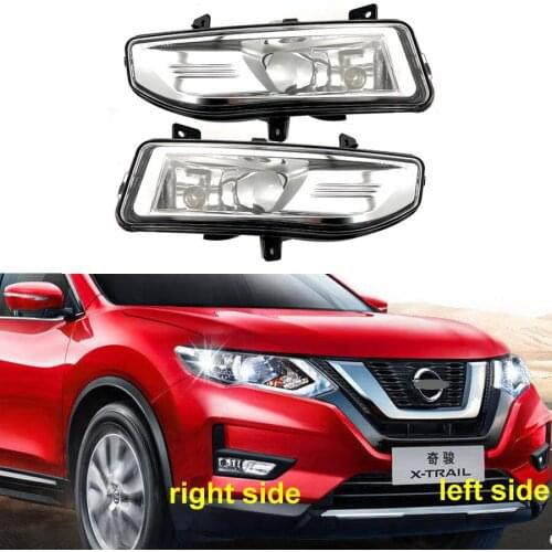 For Nissan X-Trail Sylphy Qashqai 2017-2020 Anti-fog Front Bumper Fog Lights Fog Lamps Fog Lamp Assembly 1pcs