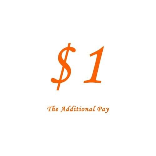 Special Extra Payment of $1 USD for Price Difference
