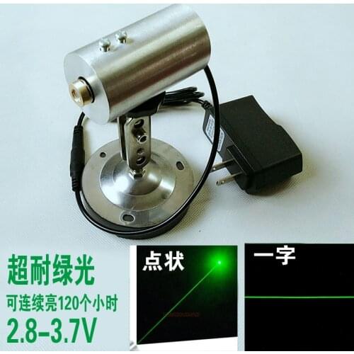 Super withstand voltage high light Outdoor horizon Green laser head module laser 532nm 20-50mW Green laser diode