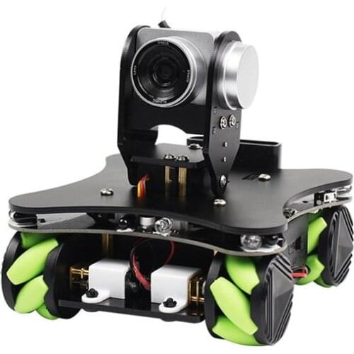 Yahboom Omniduino Smart Robots with Mecanum Wheel Omnidirectional Robot Car with ATmega328P Chip DIY Programming Kits