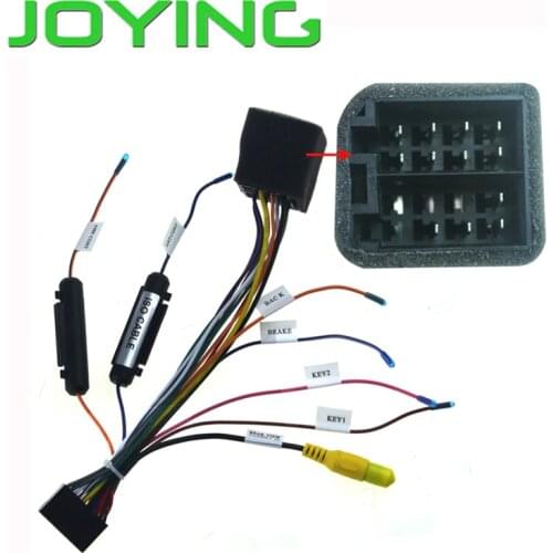 Joying Universal ISO wiring harness only for Joying android device