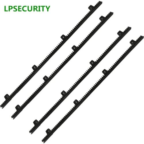 Glass-Fiber Reinforced Nylon Gear Rack Rail for Sliding Gate Opener Operator 4pcs 1meter per pc