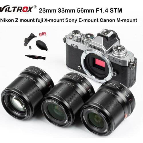 VILTROX 23mm 33mm 56mm F1.4 Auto Focus Large Aperture APS-C Lens for fujifilm fuji XF Mount Sony E mount Canon EF-M Camera Lens