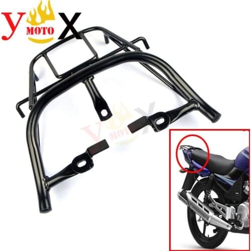 YBR JYM 125 Motorcycle Rear Rack Tail Luggage Holder Bracket Passenger Armrest Hand Rail For Yamaha YBR125 JYM125 2007 07