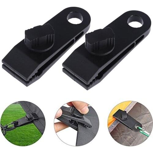 10 pcs Clips Heavy Duty High Quality Durable Premium Lock Grip Canopy Clamp for Awnings Camping Tarps Caravan
