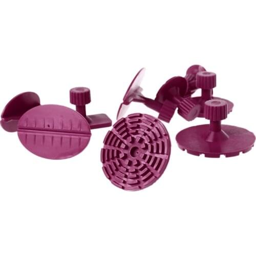 10pcs PDR Dent Puller Glue Pulling Tabs Paintless Removal Body Repair Tools Kit