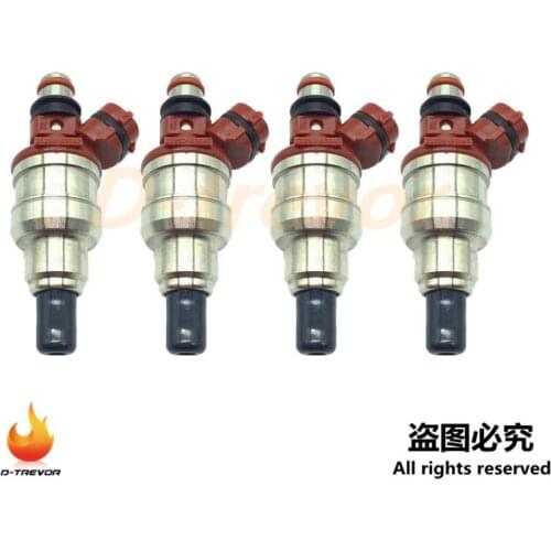 4pcs 23250-35040 Fuel Injectors Nozzle For 1988-1995 Toyota 4Runner Pickup T100 22RE 2.4L 2.7L 3.0L 23209-35040