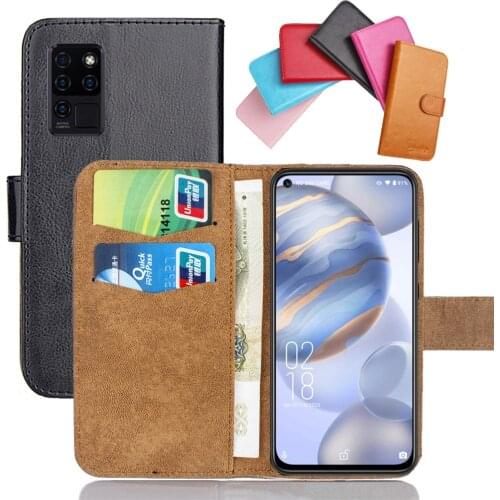 6 Colors Oukitel C21 Case Flip Dedicated 100% Special Leather Oukitel C21 Fashion Vintage Luxury Protective Phone Cover