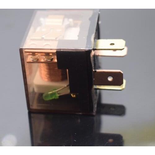 80 a transparent waterproof double contact with lamp 4 feet JD12 / JD14/12 v / 24 v car universal relay