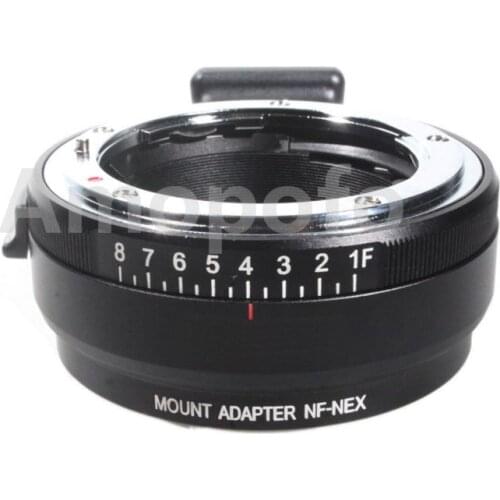 Amopofo NF-NEX Auto focus adapter ,For Nikon AF-S F G Lens Adapter To for Sony E Mount Camera A7 A7R NEX-7 6 5 3 5N