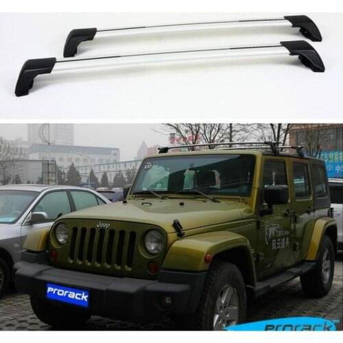 High Quality Stainless Steel Car Roof Racks Luggage Rack Crossbar For JEEP Wrangler 2004-2014