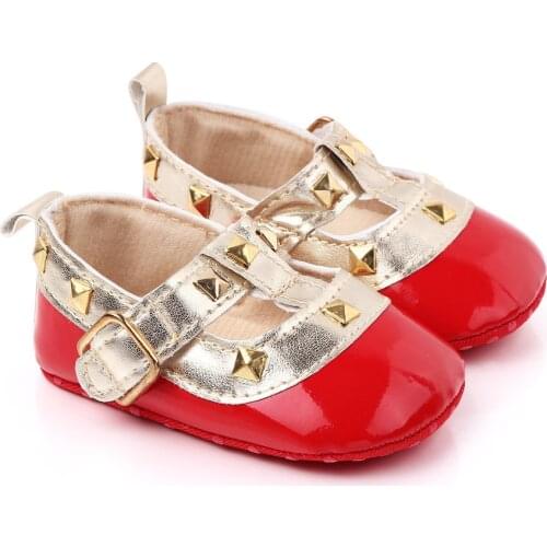 Infant Newborn Baby Girls Bow Shoes Baby Girl Princess First Walkers Shoes Booties