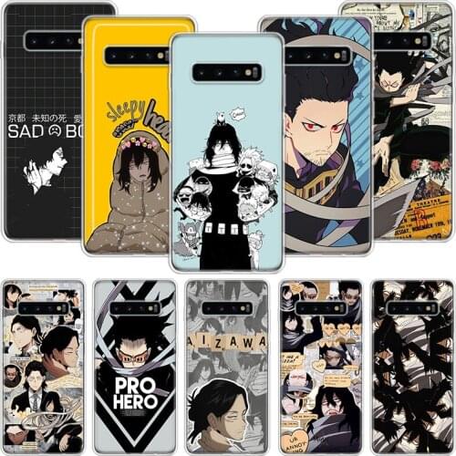 My Hero Academia Aizawa Shouta Phone Case For Samsung Galaxy S10 S20 S21 S9 S8 S7 Note 10 20 9 8 FE J4 J6 Ultra Plus Lite Pro