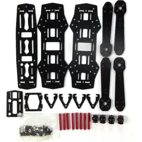 F09206 Glass Fiber Mini Alien Across 250mm 250 RC Quadcopter Frame Kit Unassembled for DIY FPV Drone As ZMR250 Q250