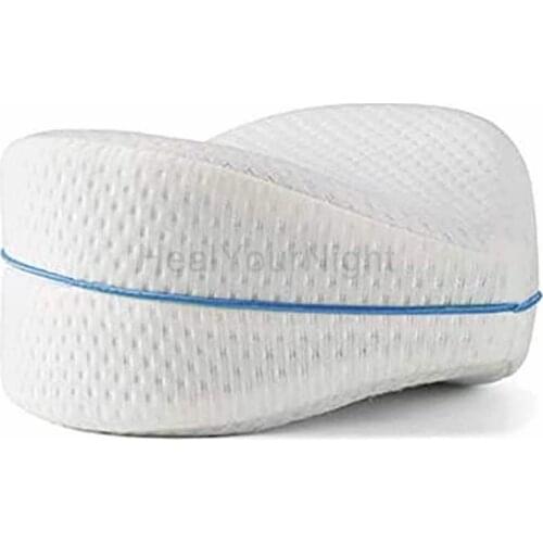Memory Cotton Leg Pillow for Side Sleeper Sciatica Relief Sleeping Orthopedic or Pillowcase Pregnancy Body Memory Foam Pillow