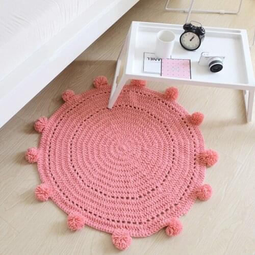 Hand-woven Rugs and Carpets for Home Living Room Modern Style Area Rug for Living Room Bedroom Office Photography Props Carpet