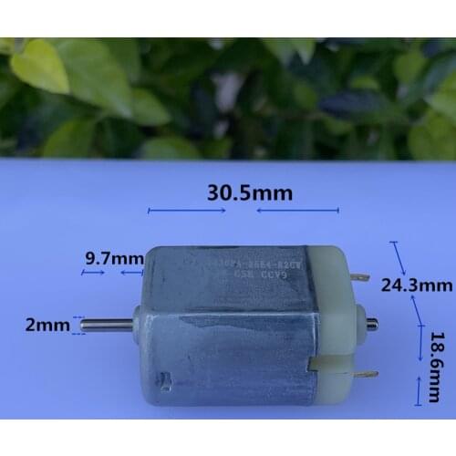 Micro 280 DC motor DC 1.2V-3.7V 3V 22000RPM high speed strong magnetic carbon brush high torque toy car and ship model motor