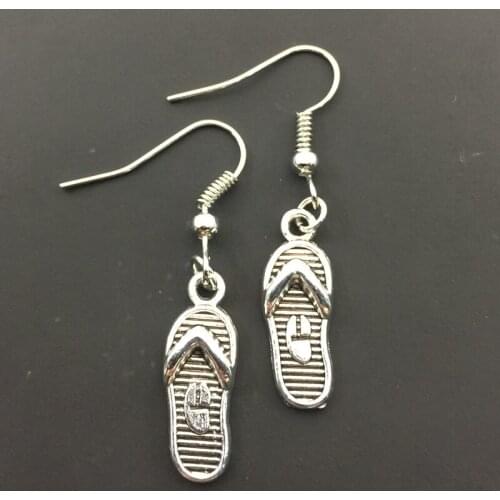 New fashion enamel slippers earring pendant, suitable for jewelry making and craftsmanship fashion earring pendant pendant