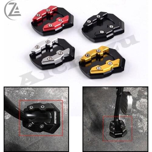 ACZ Motorcycle Kickstand Foot Rest Sidestand Extension Plate Pad Foot Side Stand For Honda Forza300 MF13 Forza250 Forza125