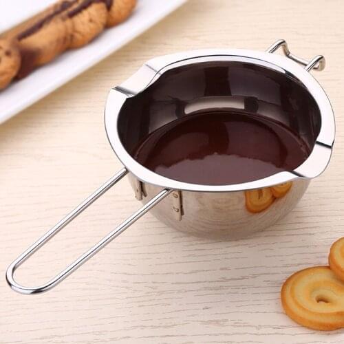 Portable Stainless Steel Chocolate Cheese Butter Melting Pot Pan Kitchen Milk Bowl Boiler Tools DIY Cooking Accessories