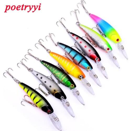 Minnow Baits Fishing Lures Iscas Artificiais for Carp Fishing with high carbon steel Hooks Wobbler Olta leurre Peche De Pesca 30