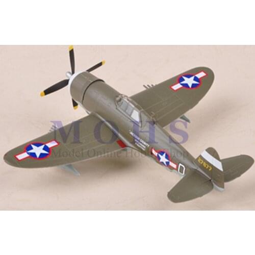 EASY MODEL 36424 1/72 Assembled Model Scale P47 Finished Model Airplane Scale Aircraft Warbird RAZERBACK P - 47D P47D