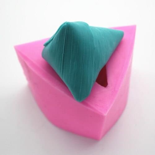 Silicone soap mold rice dumpling shape fondant cake chocolate clay mould wholesale mould tools