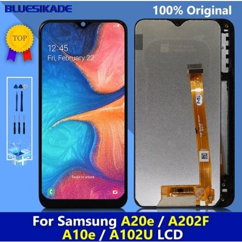 5.8" For Samsung Galaxy A20E LCD Display A202 SM-A202F/DS Touch Screen Digitizer For Galaxy A102F A10E A102 LCD Replacement Part
