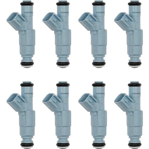8Pcs Car Fuel Injectors for 2001-2007 Dodge Dakota Durango Ram 1500 Jeep Grand Cherokee Commander 4.7L V8 0280155849