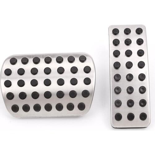 2pcs Car Gas Fuel Brake Pedal For Mercedes benz A-Class W176 B W246 CLA C117 GLS GLE W166 ML R Class W251 Accessories
