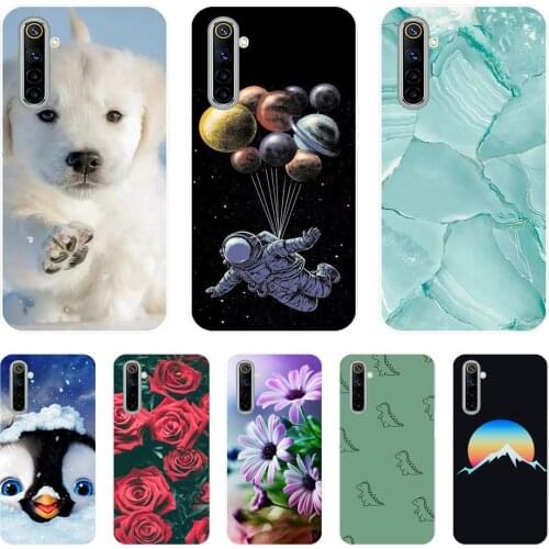 Case For Realme 6 Case Realme 6i TPU Back Cover on Realme 6 Pro Soft TPU Silicone Phone Case For OPPO Realme 6 6i 6Pro Coque Fox
