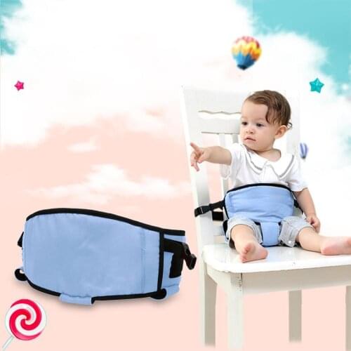 Baby Portable Seat Kids Feeding Chair Travel Foldable Infant Seats Safety Belt Booster Feeding High Chair Harness For Child