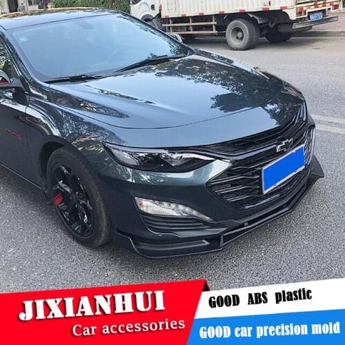 For Malibu XL Rear spoiler ABS Rear front Bumper Diffuser Bumpers Protector For Malibu XL Body kit bumper rear lip rear spoiler