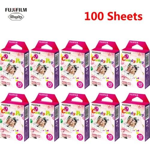 Fujifilm Instax Mini 10-100 Sheets Cartoon Instant Photo Paper Cartoon Film For Instax Mini 8 9 70 7s 50s 50i 90 25 Share SP-1