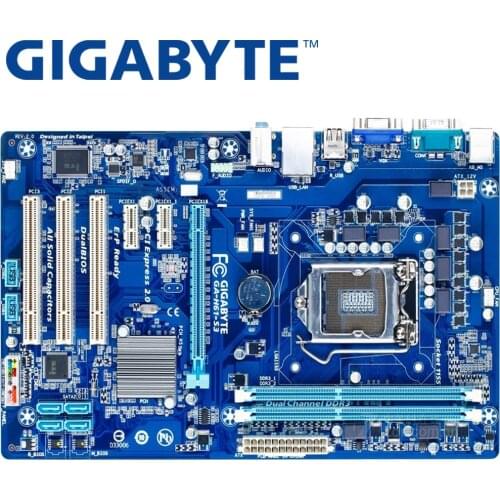 GIGABYTE GA-H61-S3 Desktop Motherboard H61 Socket LGA 1155 i3 i5 i7 DDR3 16G ATX Original H61-S3 Used Mainboard On Sale