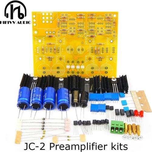 Hifivv audio JC2 Pre-amplifier board ZTX550 ZTX450 K364 J104 3 channel Input Switch hifi audio amplifier