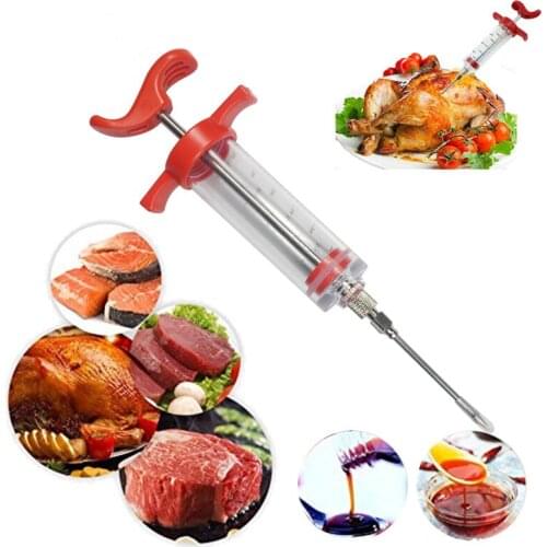 Flavor needle Turkey pork bbq steak meat sauces syringes marinades kitchen accessories Spices cooking tools kitchen gadgets beef