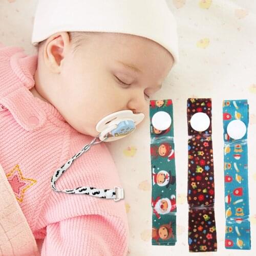 Toys Teether Pacifier Chain Strap Holder Belt Saver Pacifier Clip Toy Fixed Anti-Drop Hanger Belt Holder Baby Stroller Accessory