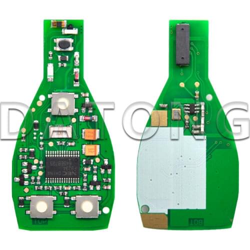 Datong World Car Remote Key PCB Board For Mercedes Benz BGA System 315 / 434 Mhz Auto Smart Replace Car Key PCB