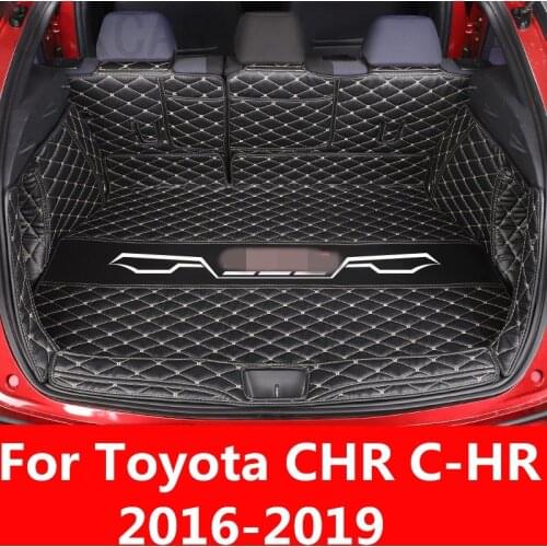 For Toyota CHR C-HR 2016-2019 Car trunk mat special full surrounded by tasteless tail box pad interior decoration decoration