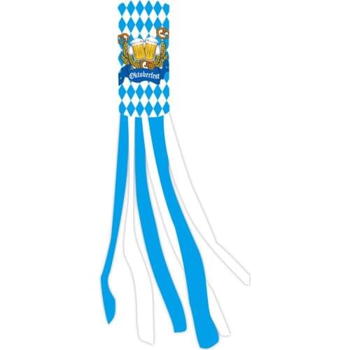 Hot 100cm Windsock Flag Oktoberfest Streamer Flag Kite Wind Bag Flag Hanging Decor