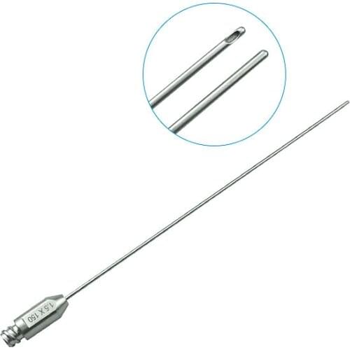 Liposuction Cannulas Single Hole Needle for Facial Fat Infiltration Liposuction Tools