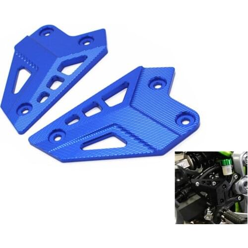 LumiParty For Kawasaki Z900 Foot Peg Protector Heel Protective Cover Guard Motorcycle Accessories Foot Peg Protector