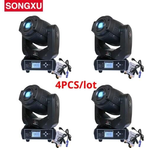 90W LED Moving Head 90W LED Lyre Spot Stage Lighting DJ Spot Light Gobos Moving Head for Nightclub Party 4pcs/lot/SX-MH90