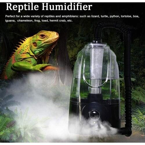 Reptile Fogger Terrariums Humidifier Fog Machine Mister-High Volume Variety of Reptiles Amphibians Herps 3L Tank
