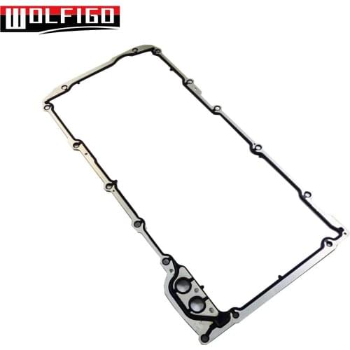 WOLFIGO New Engine Oil Pan Gasket For Chevrolet Pontiac 5.3 5.7 6.0 LS1 LS2 LS3 LM7 12612350