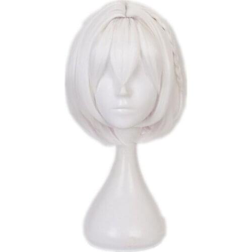 Women Short Wig Anime Game Azur Lane HMS Sirius Cosplay Costume Heat Resistant Synthetic Hair Wigs